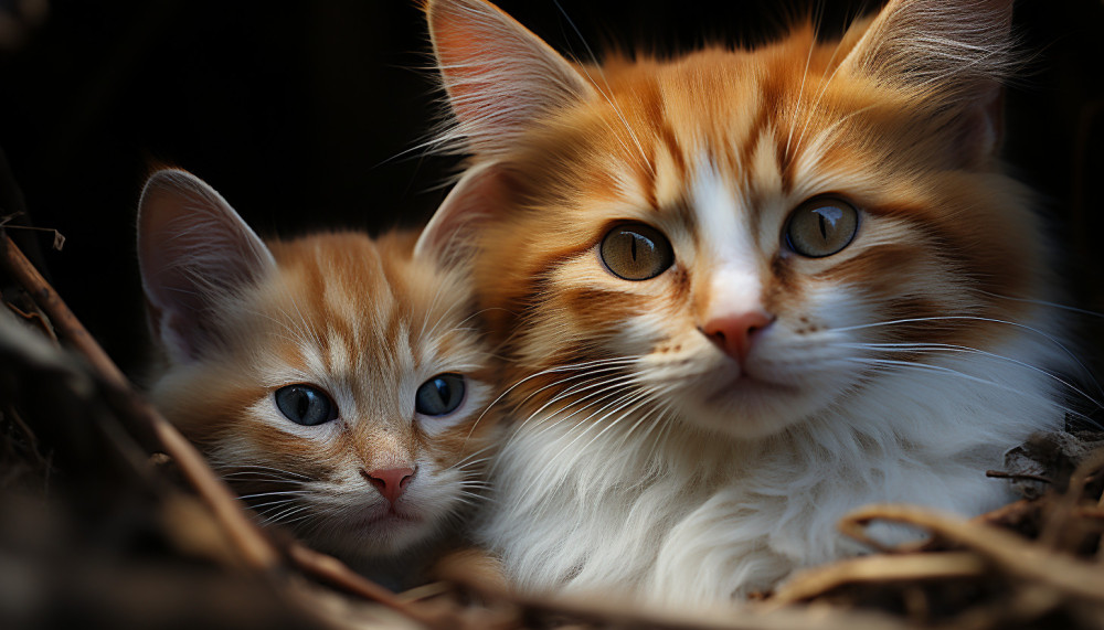 Insolite : Une chatte errante adopte une portée de chatons et les élèves aux cotées des siens
